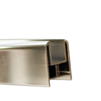 Sanotechnik SANOTECHNIK SMARTFLEX FALI RÖGZÍTŐ PROFIL 1,5-3X195 CM, WALK-IN ZUHANYFALHOZ CM