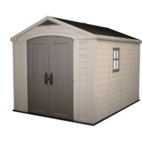 Keter KETER SZERSZÁMOSHÁZ MŰANYAG FACTOR 8X11 256,5X331,5X243CM BEIGE-TAUPE