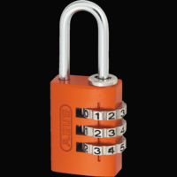 Abus ABUS LAKAT SZÁMKOMBINÁCIÓS 20MM ALU NARANCS 724/20