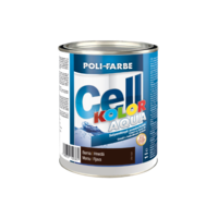 Poli-Farbe POLI-FARBE CELLKOLOR AQUA ZOMÁNC 1L BARNA S.FÉNYŰ V.BÁZISÚ