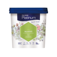 Poli-Farbe POLI-FARBE PLATINUM SZÍNES BELTÉRI 5L P50 DISZP FALFESTÉK PALÁSTFŰ