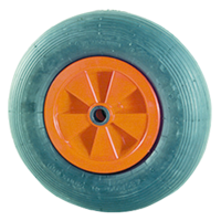 Márka nélkül / Without brand KERÉK GUMI MŰANYAG FELNIVEL 200X50MM FELFÚJHATÓ 75KG