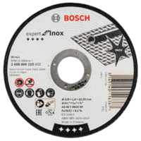 Bosch BOSCH VÁGÓTÁRCSA 115X1,6MM EGYENES INOX