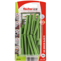 Fischer DŰBEL 6X50MM 20 DB "UX GREEN" FISCHER