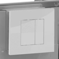 Sanica SANICA FEHÉR NYOMÓLAP FALSÍK MÖGÖTTI WC-TARTÁLYHOZ