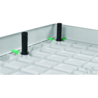 Sanotechnik SANOTECHNIK ELŐLAP ANETA SZÖGLETES ZUHANYTÁLCÁHOZ 90X10 CM