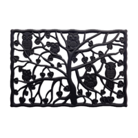 Praktiker Living PRAKTIKER LÁBTÖRLŐ GUMI, 60X40CM, 8MM, FEKETE