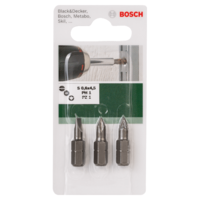 Bosch BOSCH CSAVAROZÓBIT KÉSZLET 3 RÉSZES HEX/PH/PZ STANDARD