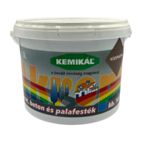 Kemikál KEMIKÁL AKROPOL PALA LÁBAZAT ÉS BETONFESTÉK 2KG/1,6L KÖZÉPBARNA