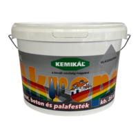 Kemikál KEMIKÁL AKROPOL PALA LÁBAZAT ÉS BETONFESTÉK 2KG/1,6L SÖTÉTSZÜRKE