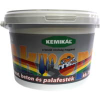 Kemikál KEMIKÁL AKROPOL PALA LÁBAZAT ÉS BETONFESTÉK 2KG/1,6L VILÁGOSSZÜRKE
