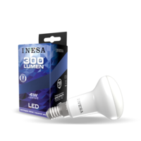 Inesa INESA LED FÉNYFORRÁS REFLEKTOR E14 4W R50 4000K 300LM