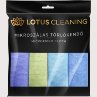 Lotus Cleaning LOTUS CLEANING MIKROSZÁLAS KENDŐ 4 DB 35X35CM LOTUS
