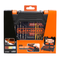Black+Decker BLACK&DECKER BIT ÉS FÚRÓSZÁR KÉSZLET 50 DB-OS