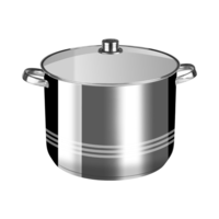 Perfect home PERFECT HOME FAZÉK 5L-ES 20CM ÜVEG FEDŐVEL, ROZSDAMENTES