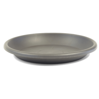 Márka nélkül / Without brand CSERÉP ALÁTÉT KÖR 34 CM ANTRACIT