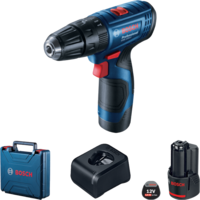 Bosch Professional AKKUS ÜTVEFÚRÓ/CSAVAROZÓ 12V BOSCH KÉK GSB 120-LI AKKU+KOFFER
