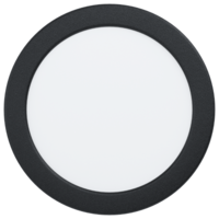 Eglo EGLO FUEVA5 BEÉPÍTHETŐ LÁMPA LED 11W 1350LM 4000K ÁTMÉRŐ:16,6CM FEKETE