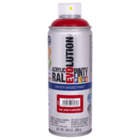 Pinty Plus PINTY PLUS EVO VIZES AKRIL SPRAY 400ML RAL 3000 FÉNYES FLAME RED