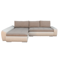D & L Adria bézs/barna 80x278x188cm sarokülőgarnitúra