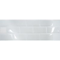 Beaus Tile BEAUS TILE CSEMPEMATRICA 37,6X13,4 CM, BLANC DE BLANC, ÖNTAPADÓS 1 LAP/CSOMAG