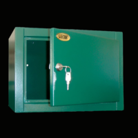 Trezor TREZOR LŐSZERTÁROLÓ IV. 225X380X260 MM KULCSOS ZÖLD