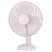 Praktiker Electric PRAKTIKER ASZTALI VENTILÁTOR 34 CM, 40 W, 3 FOKOZAT, FEHÉR