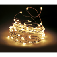 Márka nélkül / Without brand FÉNYFÜZÉR 120 FEHÉR LED KÜLTÉRI, 1190CM HOSSZÚSÁGÚ