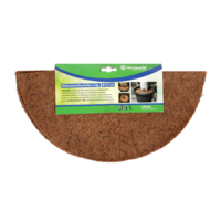 Floraworld FLORAWORLD KÓKUSZ MULCS KÖR ALAKÚ 37 CM ÁTMÉRŐVEL TÉLI FAGY ELLEN BARNA SZÍNŰ 2 DARAB/CSOMAG