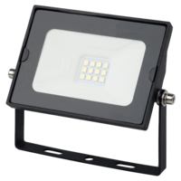 Avide AVIDE LED FÉNYVETŐ SLIM SMD 10W 800LM 4000K FEKETE GYORSCSATLAKOZÓVAL