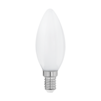 Eglo EGLO LED FÉNYFORRÁS E14 4W 470LM 2700K GYERTYA C35 OPAL