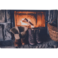 Márka nélkül / Without brand KARÁCSONYI LÁBTÖRLŐ 58X38CM 4 FÉLE MODELL