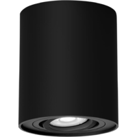 Rábalux RÁBALUX KOBALD MENNYEZETI LÁMPA GU10 MAX.42W IP20 LEFELÉ VILÁGÍTÓ 9X10,5CM HENGER MATT FEKETE