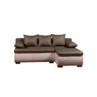 D & L Grando 193x136x78cm bézs-barna sarokülőgarnitúra