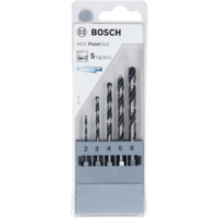 Bosch Professional BOSCH FÚRÓSZÁR KÉSZLET 5 DB-OS, HATSZÖGLETŰ, HSS POINTTEQ