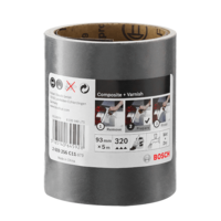 Bosch BOSCH CSISZOLÓTEKERCS 93MM 5M VÍZÁLLÓ 320-AS SZEMCSEMÉRET
