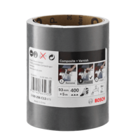 Bosch BOSCH CSISZOLÓTEKERCS 93MM 5M VÍZÁLLÓ 400-AS SZEMCSEMÉRET