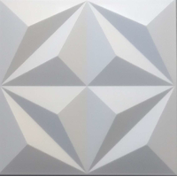 Saarpor SAARPOR BURKOLÓLAP STAR FEHÉR 3D 2 M2/CSOMAG 50X50 CM
