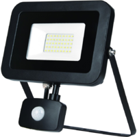 Gao GAO ISPOT LED FÉNYVETŐ 30W 3000LM 4000K IP44 MOZGÁSÉRZÉKELŐ 110° RA80 278X58X214MM FEKETE