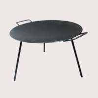 Márka nélkül / Without brand SZELETSÜTŐ TÁRCSA 3 LÁBBAL 45 CM VAS