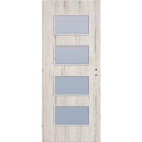 CanDo CANDO DEKORFÓLIÁS BELTÉRI AJTÓLAP 90X210 CM MERANO ÜVEGEZÉS HAVAS TÖLGY BAL