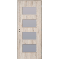 CanDo CANDO DEKORFÓLIÁS BELTÉRI AJTÓLAP 90X210 CM MERANO ÜVEGEZÉS HAVAS TÖLGY JOBB