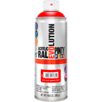 Pinty Plus PINTY PLUS EVOLUTION AKRIL SPRAY 400ML RAL 3020 KÖZLEKEDÉSI PIROS