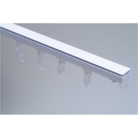 Fedecor FEDECOR BASIC/DÁN FÉM SÍN SZETT 150CM FEHÉR ALUMÍNIUM EGYSOROS