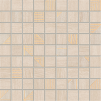 Domino Domino Woodbrille 30x30cm bézs mozaik dekorcsempe