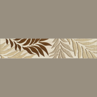 Domino DOMINO PINIA BORDŰR 36X7,4CM BÉZS-BARNA LEVÉL MINTÁS