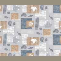 Rovitex ROVITEX VIASZOSVÁSZON 140 CM SZÉLES TENGER MINTA