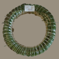 Márka nélkül / Without brand ADVENTI KOSZORÚ SÁSSAL BEVONT 30CM