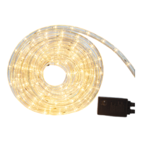 Eurolamp EUROLAMP FÉNYCSŐ 6 M KÜL- ÉS BELTÉRI, 24 LED/M MELEG FEHÉR, 8 FUNKCIÓ, ÁTLÁTSZÓ KÁBEL IP44