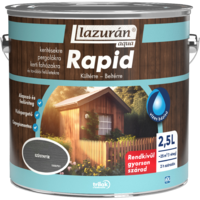 Lazurán LAZURÁN AQUA RAPID VÉKONYLAZÚR, 2,5 L, EZÜSTNYÍR